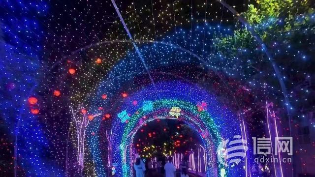 青岛世博园光影盛宴持续升温 奇幻夜游等你来打卡