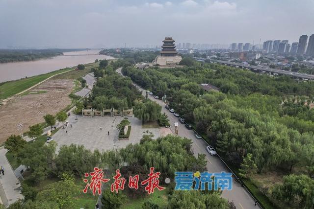 秋染黄河，安澜如画