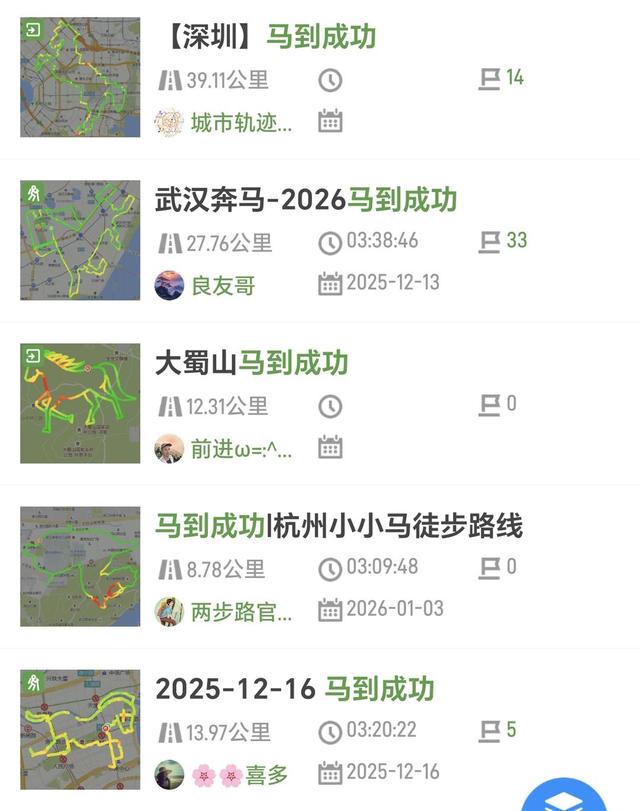 火了！全国徒步圈开启“画马”模式，成都龙泉山单日上百人组队“画马”