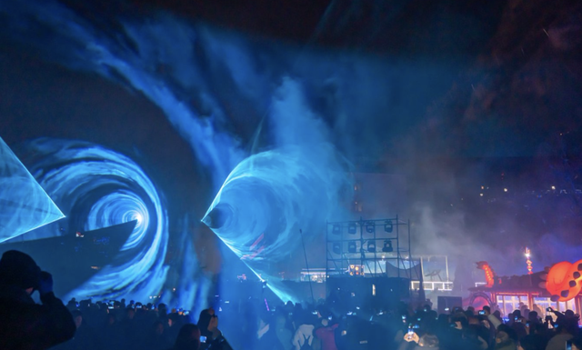 延庆双灯会｜冰雕不眠，龙庆峡被光唤醒！