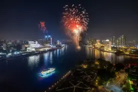 正式官宣！广州2025年春节烟花汇演大年初一晚上演图片