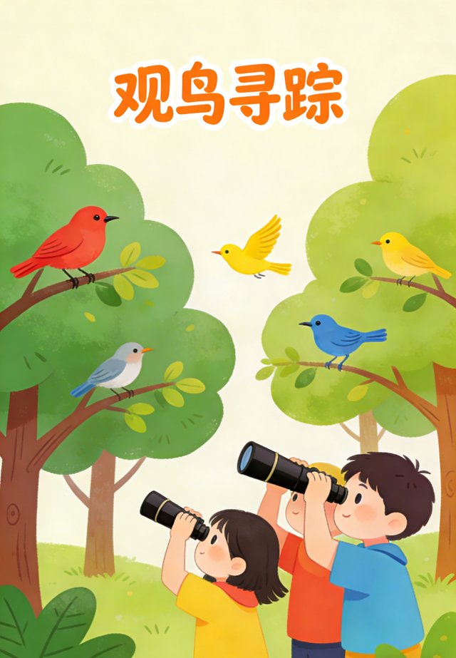 鲤阅自然·书香童行 | 观鸟寻踪亲子阅读体验活动招募中~