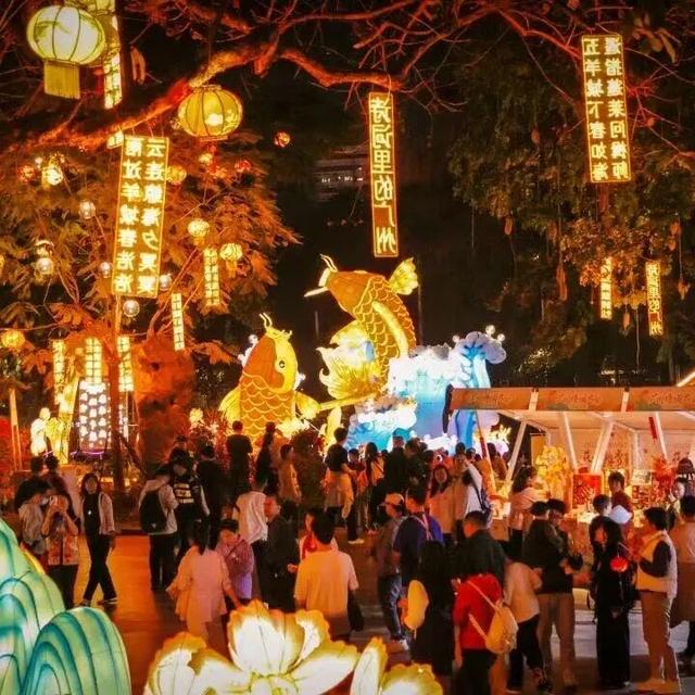 多巴胺灯海点亮越秀！来广州过个最炫彩的新年