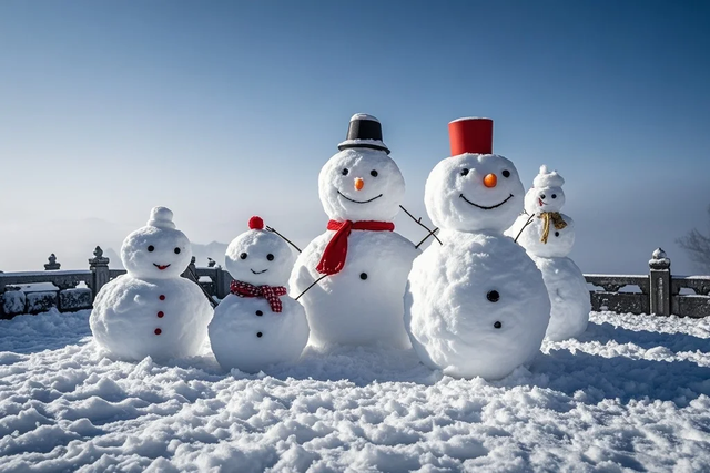 银色世界，雪中禅意：峨眉山的冬天美成了佛国仙境