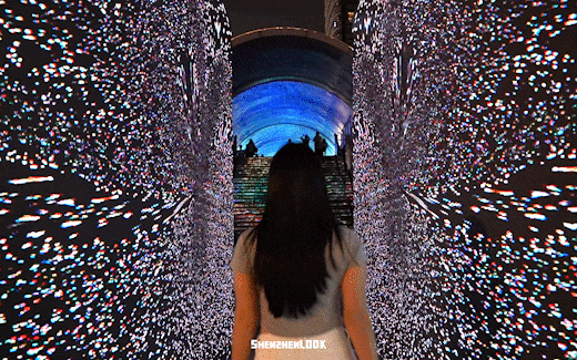 不愧是南山！深圳湾夜景彻底变了，光影艺术季来了