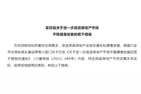 霍邱：原则上不再新建安置房 实行购房券安置图片