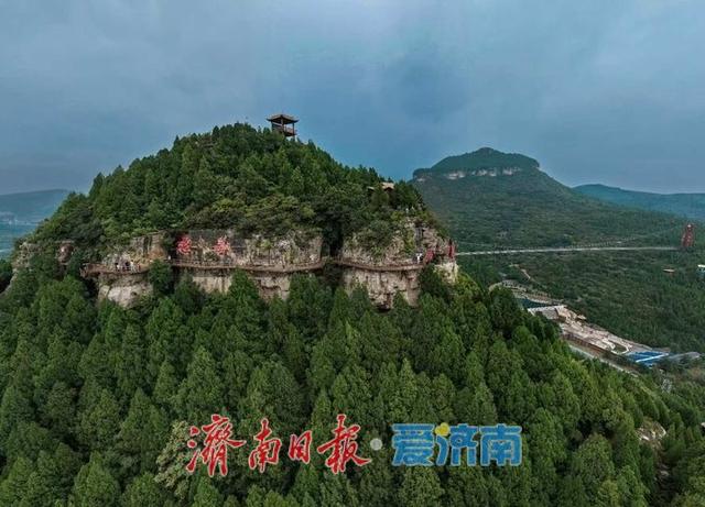 一年四季 泉在济南 | 国庆假期，石崮寨迎客流小高峰