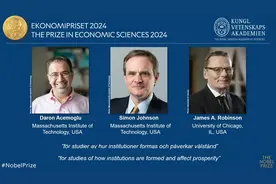 2024年诺贝尔经济学奖揭晓图片