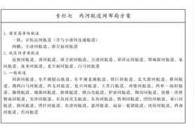 山东新内河航道规划：黄河北呈“E”字型构架，小清河将和京杭运河贯通图片