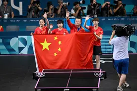 热闻|国乒女团实现五连冠，“小魔王”孙颖莎结束巴黎奥运征程图片