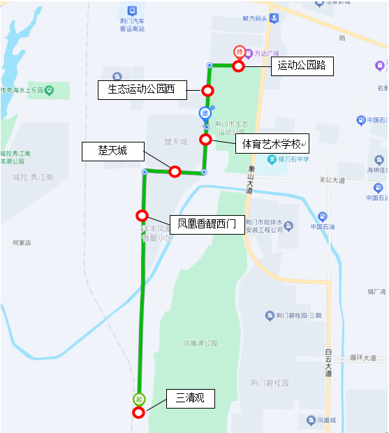 凤凰湖及三清观假日旅游公交专线来啦→
