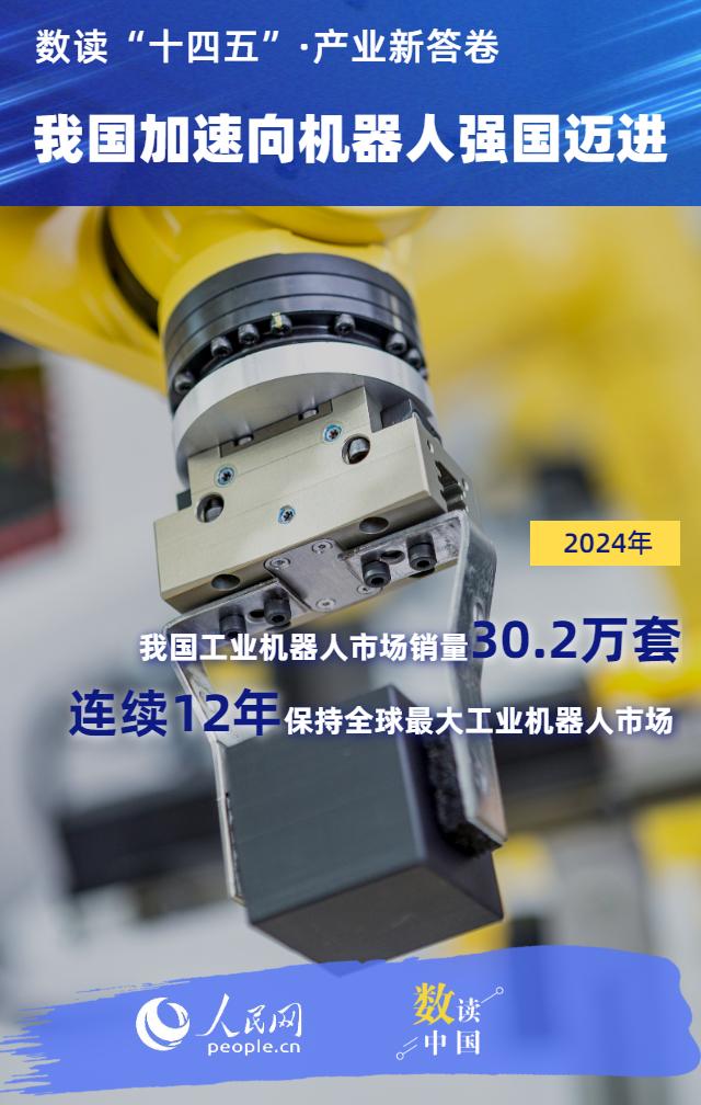 我国机器人产量居全球首位