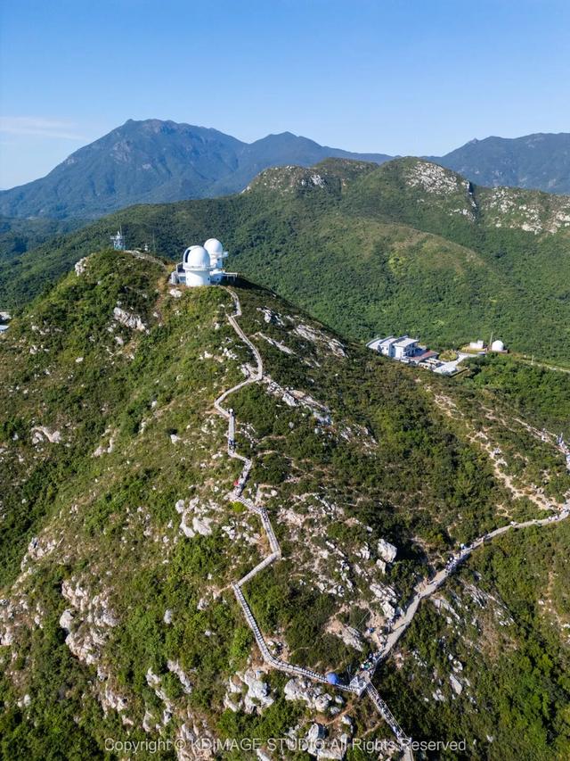 《国家地理》真的没骗我，天文台真的好震撼，难怪会被称作深圳徒步天花板！