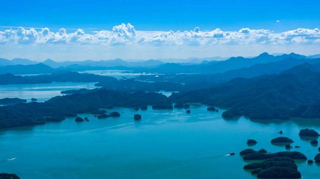 夏秋专属！千岛湖正上演一场渐变的浪漫