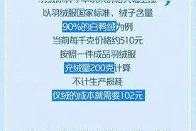 如何辨别真假羽绒服？教你识破→图片