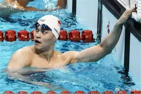 33岁孙杨惜败“05后”小将夺银，比13年前巅峰时期的自己慢了近8秒图片
