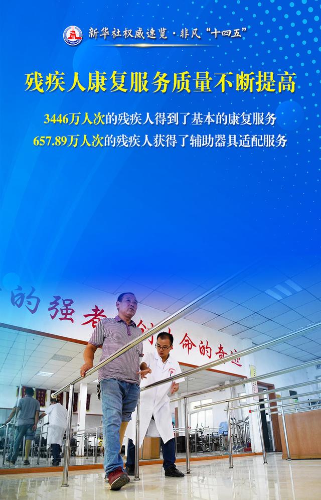 事关残疾人 这些数据和变化暖人心