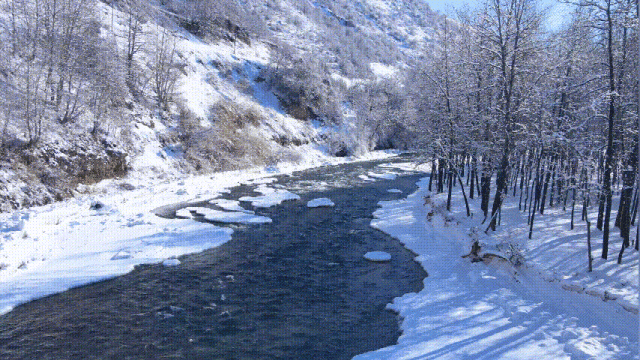 等一场雪，念一座城！敦化冬景如画