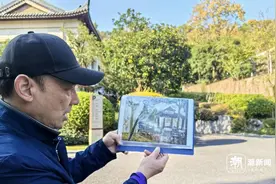 赵无极画的《我在杭州的家》原址在哪？潮新闻记者找到了图片