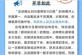 近视可以从800度降到100度？图片