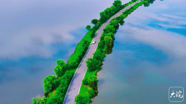 2025网聚美好安徽｜采访团探访池州平天湖，邂逅诗意山水与生态之美