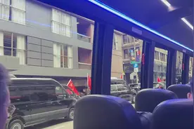 时政Vlog丨在旧金山参与一次世界瞩目的接机图片