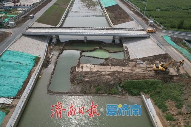 韩仓河（济广高速-小清河段）河道综合治理工程稳步推进