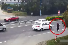 【安全小贴士】警惕！行人交通安全，不容忽视！图片