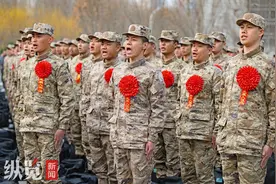 河北举行2024年上半年新兵入伍欢送大会图片