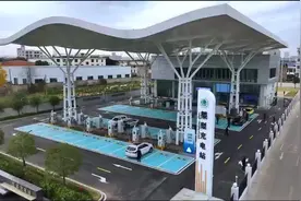 车辆充电10分钟可续航600公里！湖南首座“光储超充检”一体化智能充电站投运图片