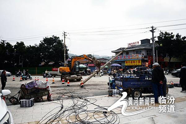 隰县：“蜘蛛网”入地 扮靓“小西天”景区新颜值