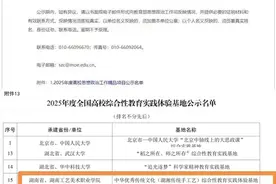 湖南唯一！湖南工艺美术职院入选2025年度全国高校综合教育实践体验基地图片
