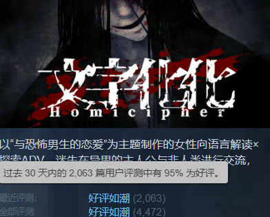 Steam96%好评率的离谱恋爱游戏，由于卖得太火，反而把樱花妹作者吓跑路了