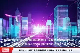 魅视科技：公司产品应用领域涵盖智慧城市、智慧警务等多个场景视频封面