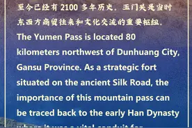 【文化丝路】文明的坐标｜“丝路重镇”玉门关图片