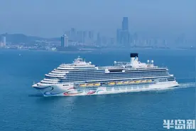 “爱达·魔都”号青岛首航成功！青岛邮轮母港单日出入境人员首次突破1.1万人次图片