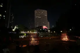 广州CBD太会过中秋了！猎德村重现传统习俗“烧番塔”盛景图片