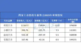 进入生死局！2023年造车新势力有多“卷”？丨年报看经济⑨图片