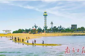 游春赶海正当时图片
