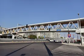 不再绕路！广渠快速路通州段新建天桥投入使用图片