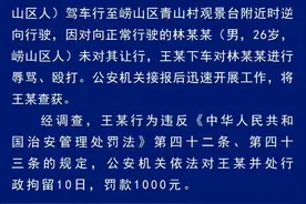 “逆行怎么了？打你怎么了？”女子逆行插队追尾还打人，警方通报→图片