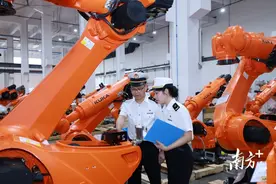 ↑44.1%！前8月佛山工业机器人出口大幅增长图片