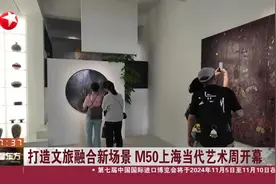 打造文旅融合新场景 M50上海当代艺术周开幕视频封面