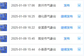 刚刚，福建下雪了！冷空气来袭！泉州最低-7℃！图片