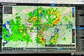 雷雨大风，中到大雨！西安雨水已到→图片