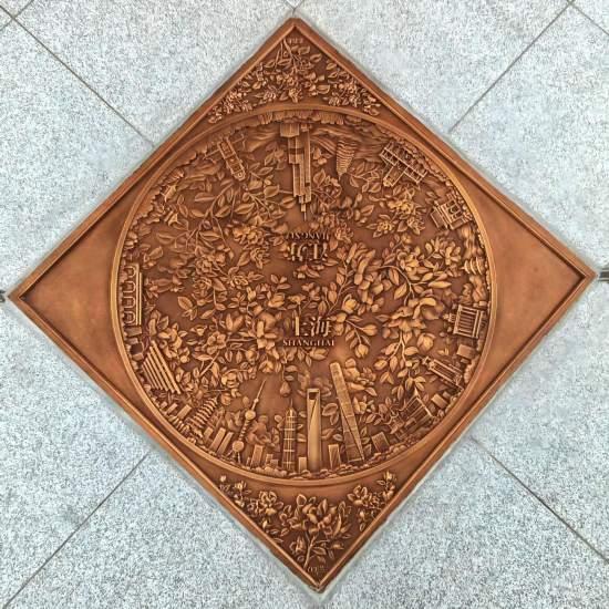 荟萃长三角地标和美景 方厅水院廊桥地刻已亮相