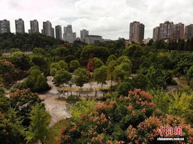 贵阳观山湖公园：风光旖旎生态美 秋色渐浓引客来