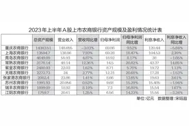 农商行上半年成绩单来了→图片
