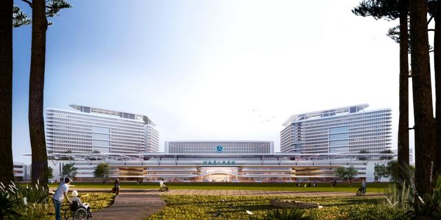 1台能顶20人！郑州航空港“两院一中心”请来智能建造“新员工”