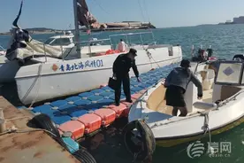 多措并举 唐岛湾派出所严密做好“三无”船只清理整治工作图片